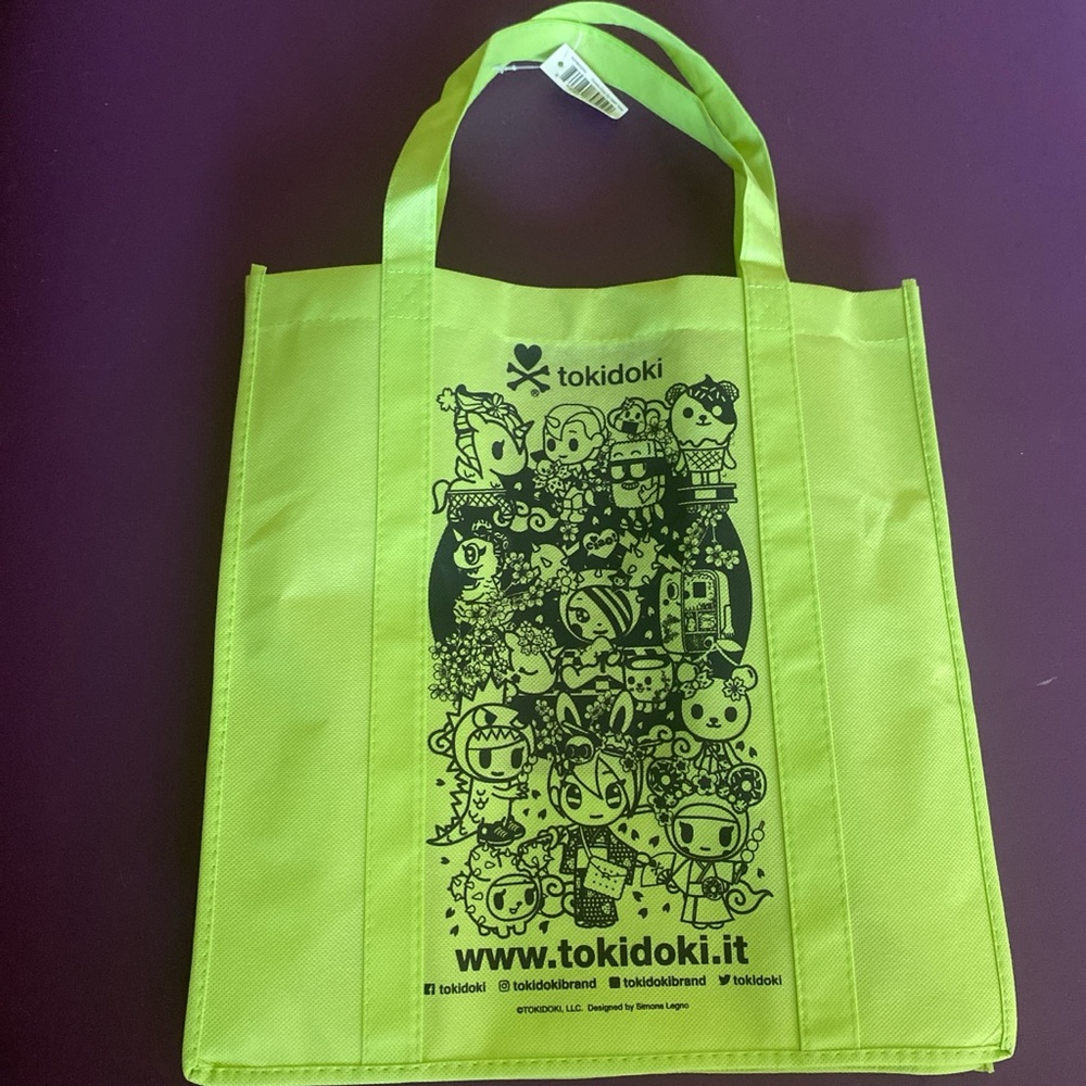 💚NEW Tokidoki Green Tote Bag
